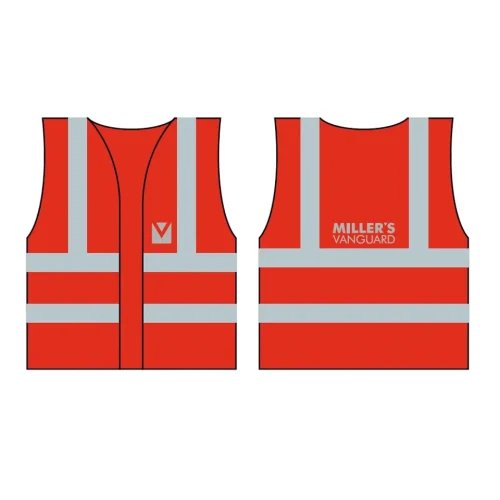 High Vis Vest - Red