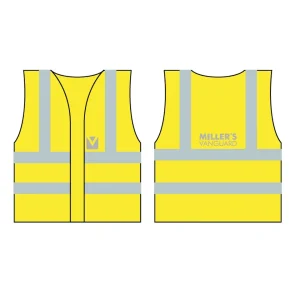 High-Vis-Yellow High Vis Vest - Yellow